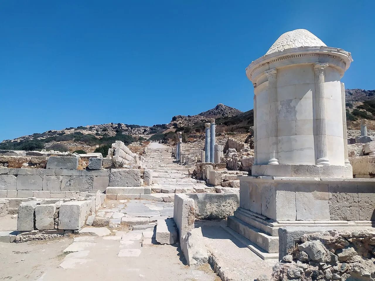 Eudoksos'un doğduğu Knidos antik kenti (Datça)